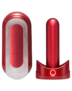 Tenga Flip 0 Zero Vermelho com Aquecedor