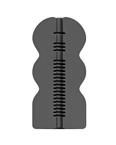 Masturbador All Black Pookie - Design Elegante e Prazer Garantido