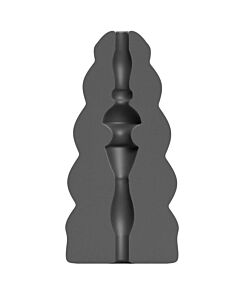 Masturbador All Black Flick 17cm - Sex Shop