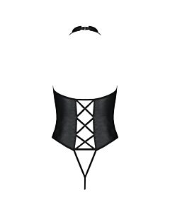 Paixão Nancy Body Couro Ecológico S/M - Lingerie Sexy - Dreamlove