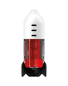 Masturbador Jamyjob Rocket Soft Compression e Vibração