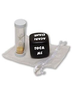 Diabo Ardente - Dado de Ação com Ampulheta