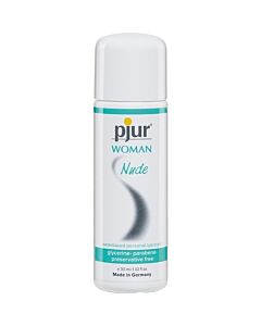 Pjur Woman Nude Lubrificante Base Água 30 ml para pele sensível e alergias