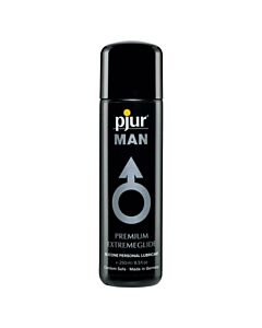 Pjur Man Premium Lubrificante 250 ml - Base de Silicone e Longa Duração