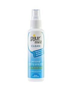 Pjur Med Limpeza Spray 100ml - Sem álcool, testado dermatologicamente