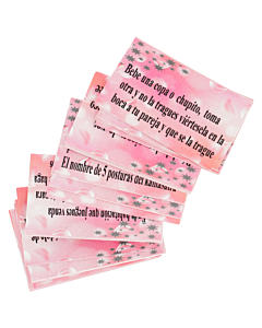 Diabo picante - Jogo da Caixa do Amor com 50 Cartas de Sedução