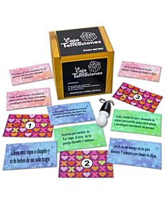 Diabo Picante - Jogo Caixa Tentaciones com 90 Cartas e Mini Vibrador