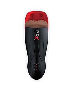 PDX Elite Fuck-O-Matic 2 - Masturbador masculino com sucção e vibração