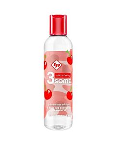 ID 3Some - Lubrificante comestível sabor cereja 4 oz