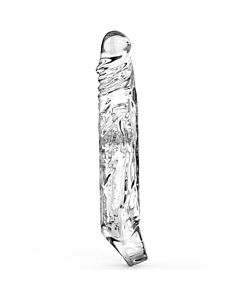 Get Real - Extensão Extra Longa Transparente 22,5 cm - Sex Shop