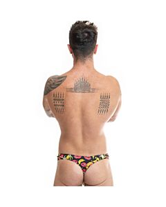 Anais men - Tanga de banana M - Lycra macia com estampa de bananas