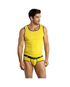 Anais Men - Top Tokio S - Camiseta Amarela de Alças