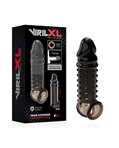 VirilXL - Extensor e Espessador de Pênis, Preto | Sex Shop