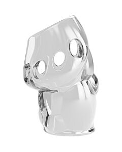 Pretty Love Oscar Engrossador de Pênis Transparente - Capa para Pênis em TPR