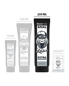 Buraco Negro - Gel de Dilatação Anal 250ml