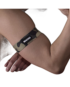 Macho - Pulseira Militar Camuflagem Elástica 30 cm