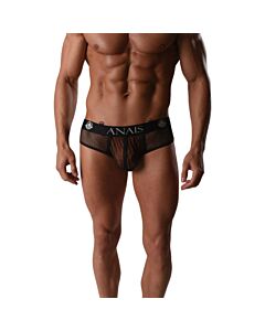 Anais Men - Ares Tanga (III) S - Tanga em rede, cor preta