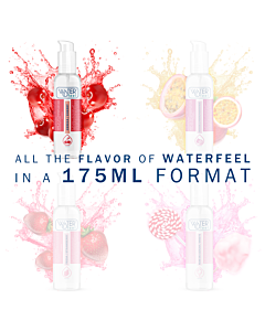 Lubrificante Cereja Waterfeel 175 ml - Com tampa de fechamento