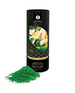 Vendas de Banho Shunga Flor de Lótus 500g - Mar Morto - Verde - Aroma Sensual