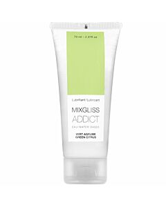 água Mixgliss lubrificante à base de ac sabor