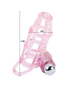 Dança - Vagina e Anel de Silicone 10 Ritmos, Rosa