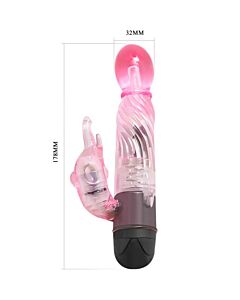 Vibrador Coelho Rosa 10 Modos - Estimulação Poderosa e Versátil