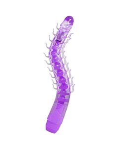 Vibrador flexível Dildo Baile - 23,5 cm roxo - Sex Shop