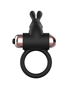 Coquette Chic Desire Anel Vibratório Preto/Dourado - Resistente, Poderoso e Submersível