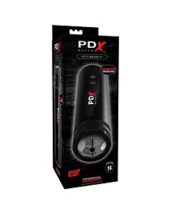 Pdx Elite Moto Bator X Masturbador Avançado - 25 cm, 5 Modos