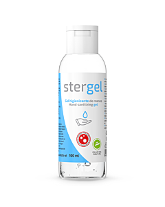 Stergel Gel Hidroalcohólico Aloe Vera 100ml - Desinfetante de Mãos