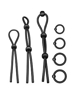 Addicted Toys - Kit com 7 Anéis de Silicone Flexível