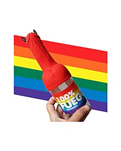 1 Garrafa orgulho LGTBIQ+ Tetina Pênis | Fogo Festa 100%