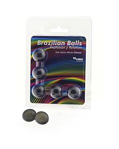 5 Bolas Brasileiras Explosão de Aromas Gel Excitante Efeito Clímax!