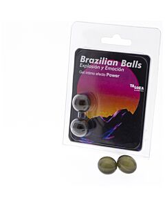 Explosão de Aromas Gel Excitante Efeito Power de Bolas Brasileiras | Prazer intenso e duradouro - Compre agora!