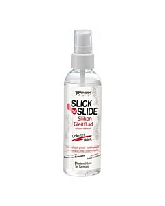 Lubrificante de silicone Slick'n'Slide 100 ml - Perfeito para massagens e uso com preservativos