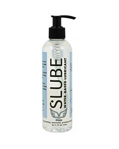 Lubrificante à base de água slube - 250ml | Extra grosso, seguro e não tóxico