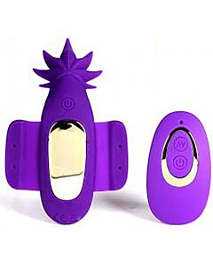 Ovo vibratório Sativa com controlo remoto para cueca - Roxo.