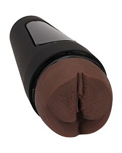 Jenna Foxx - Masturbador Vagina Ultraskyn Stroker - Chocolate | Produto erótico de alta qualidade