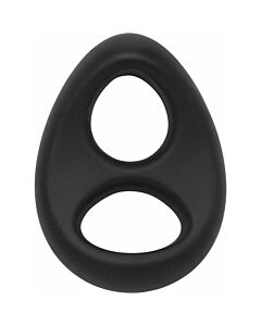 Anel de pênis de silicone macio stallion c-ring preto - BDSM - Desejo Oculto