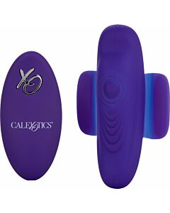 Bala para calcinha com controle remoto - estimulação sensual em roxo 12 funções de vibração