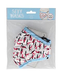 Máscaras faciais sexy - MÁSCARA SUTRA (com filtros)