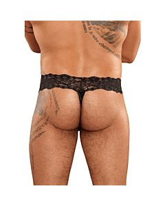 Tanga de renda floral Choker | Tanga de renda Escândalo + Frete Grátis