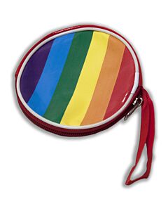 Carteira redonda lgtb cores orgulho gay - Ideal para celular, chaves, dinheiro