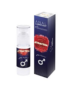 Lubrificante anal com feromonas para ele - 50 ml - MAI Atração 100% Fabricado em Espanha