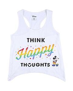 Camiseta regata Disney Pride branca - Orgulho LGTB+