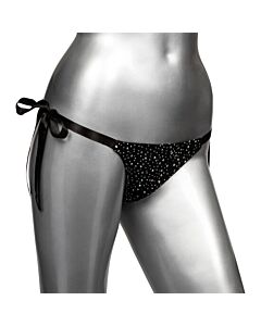 Calcinha Radiance Side Tie com Lazo Lateral e Brilhantes - Sexo e Jogos Eróticos