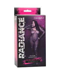 Corpo completo sem entrepernas com brilhos - Radiance Plus Size