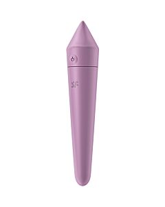 Satisfyer Ultra Power Bullet 8 com App - Roxo | Brinquedo erótico de silicone com bluetooth e 12 programas de vibração