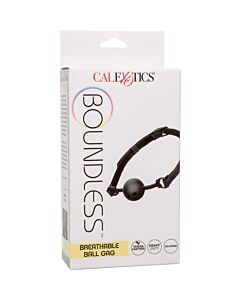 Mordaça de bola respirável sem limites - Acessório erótico para casais