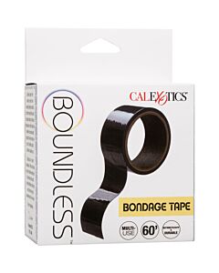 Fita de escravidão Boundless - preto | Fita BDSM de 60 pés